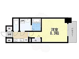 プランドール江戸堀レジデンス 10階/-