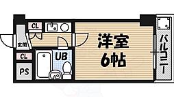 メゾン川端 1Kの間取図画像