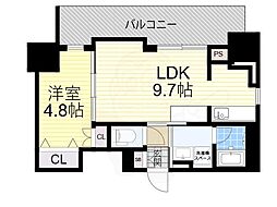 RJRプレシア南堀江 5階/-