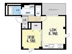 Plaisir trois土佐堀 2階