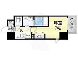 グランルージュ中之島南 5階/-