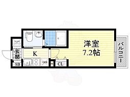 グランルージュ中之島南 7階/-