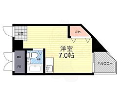 ジョイフル西船場 ワンルームの間取図画像