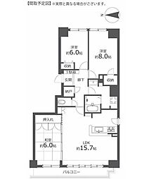 間取図画像 3LDK