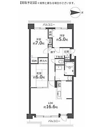 間取図画像 3LDK