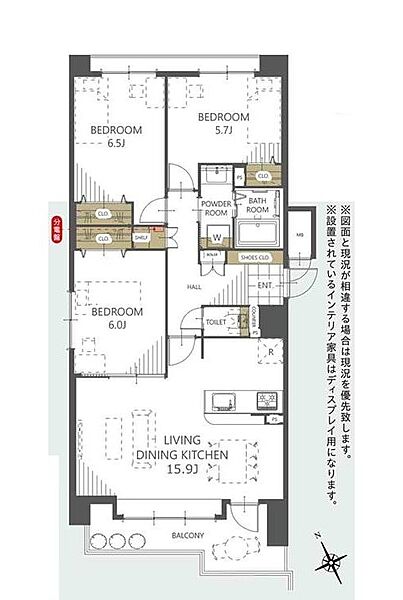 間取り：301000104494