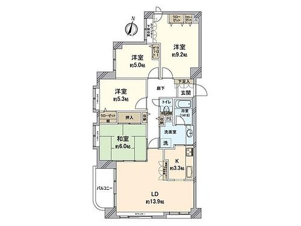 間取り：301000106391