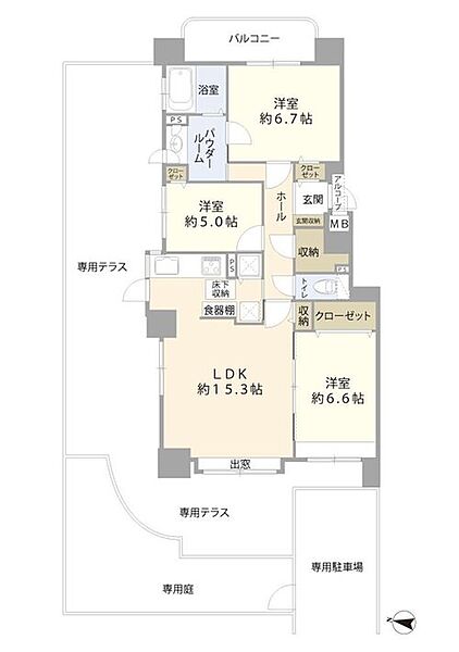 間取り：301000111454