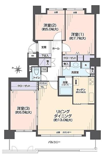 間取り：301000114162