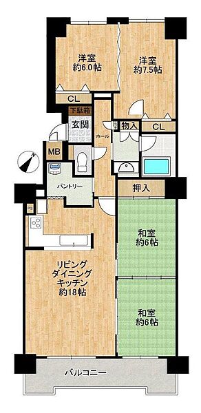 間取り：301000115648