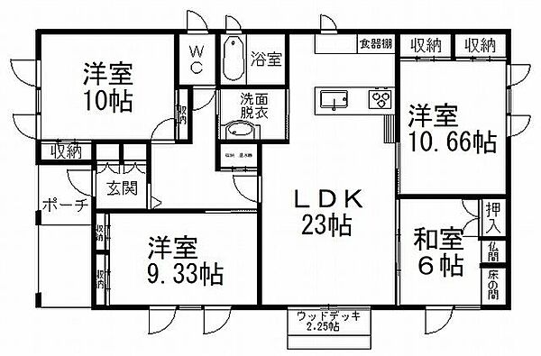 間取り：301000095486