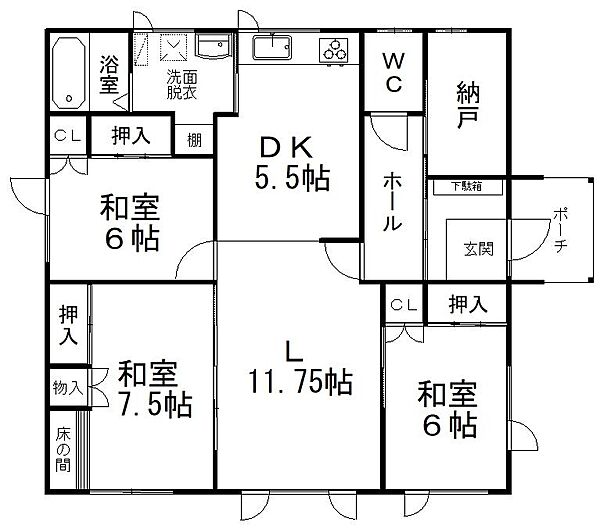間取り：301000107904