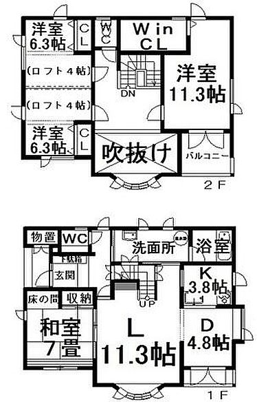 間取り：301000113148