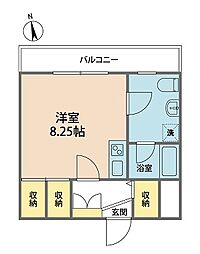 間取図画像 ワンルーム