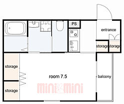 Ｇフェニックス芦屋 203 ｜ 兵庫県芦屋市南宮町（賃貸マンション1K・2階・29.75㎡） その2