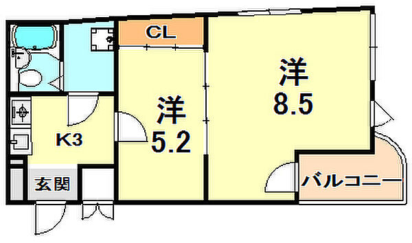 同じ建物の物件間取り写真 - ID:228045977612