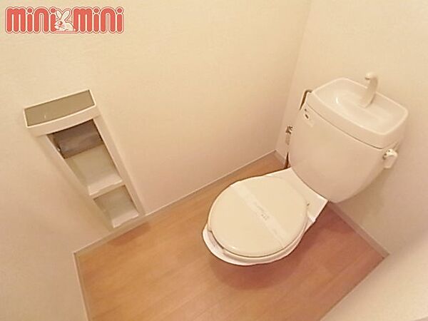 画像9:ゆったりスペースのトイレ