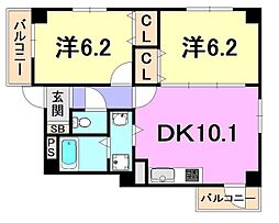 エールハイツ本山 2階