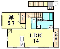 アコード岡本 2階