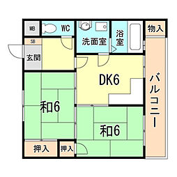 金盃第2ビル高羽荘 5階