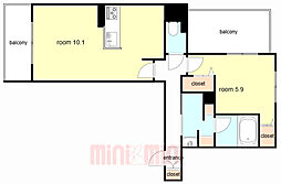 シャーメゾン エフフィールド 4階