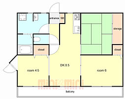 Domestic南光荘 3階/301