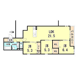 エステート南塚口 1階