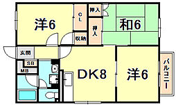 甲南園ハイツ 2階