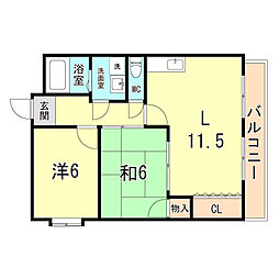 グランデージ明西 4階