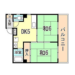西新町マンション 5階