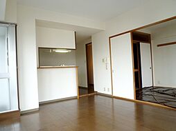 シャトー長洲 402 4階2LDKのリビング/ダイニング