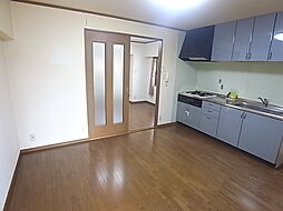 大星マンション 407 4階1DKのリビング/ダイニング