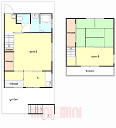 緑が丘1丁目貸家