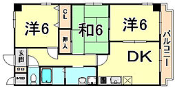 オークヴィラ園田 3階