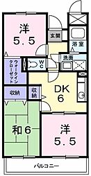 間取図画像 3DK