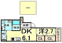 ＫＴＩレジデンス武庫川II 3階/301