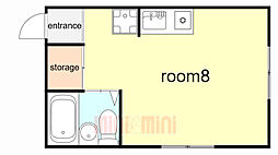 中道ハイツ 2階