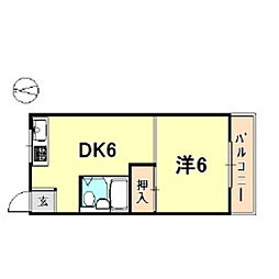 コーポ赤松 2階/203