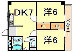 鳴尾ハイツ 2階
