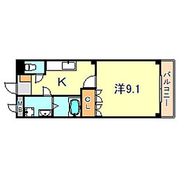 コンフォール白水 1階