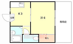 パシフィック塚口 1階