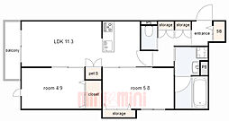 フォレスト西宮北口 3階