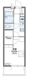 レオパレス加島駅ダイレクトII 1階1Kの間取り
