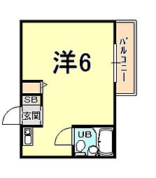 間取図画像 ワンルーム