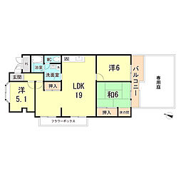 明石ハウス3号棟 1階