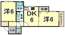 武庫之荘グリーンハイツ1 2階