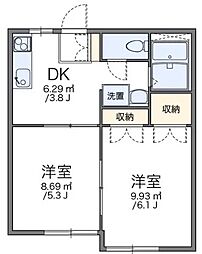 レオパレスＮＡＫＡＪＩＭＡ 1階