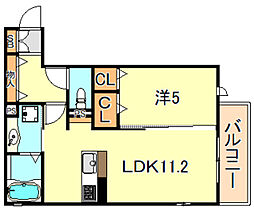 ラ　コンフィアンス明石 3階
