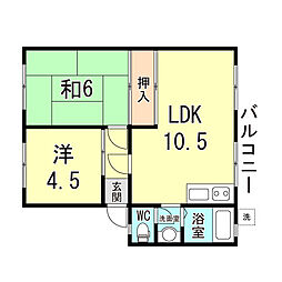 名谷2団地12号棟 5階