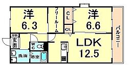 アビタシオンデュプルミエ 2階